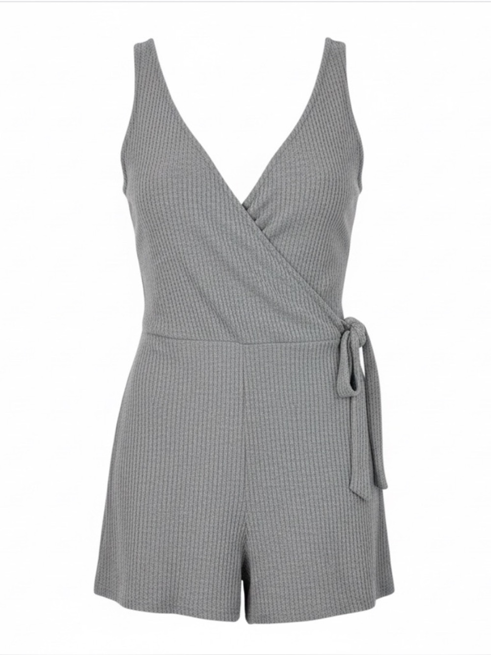 Stitch Fix l Heatherly Delia Side Tie Knit Romper, Large